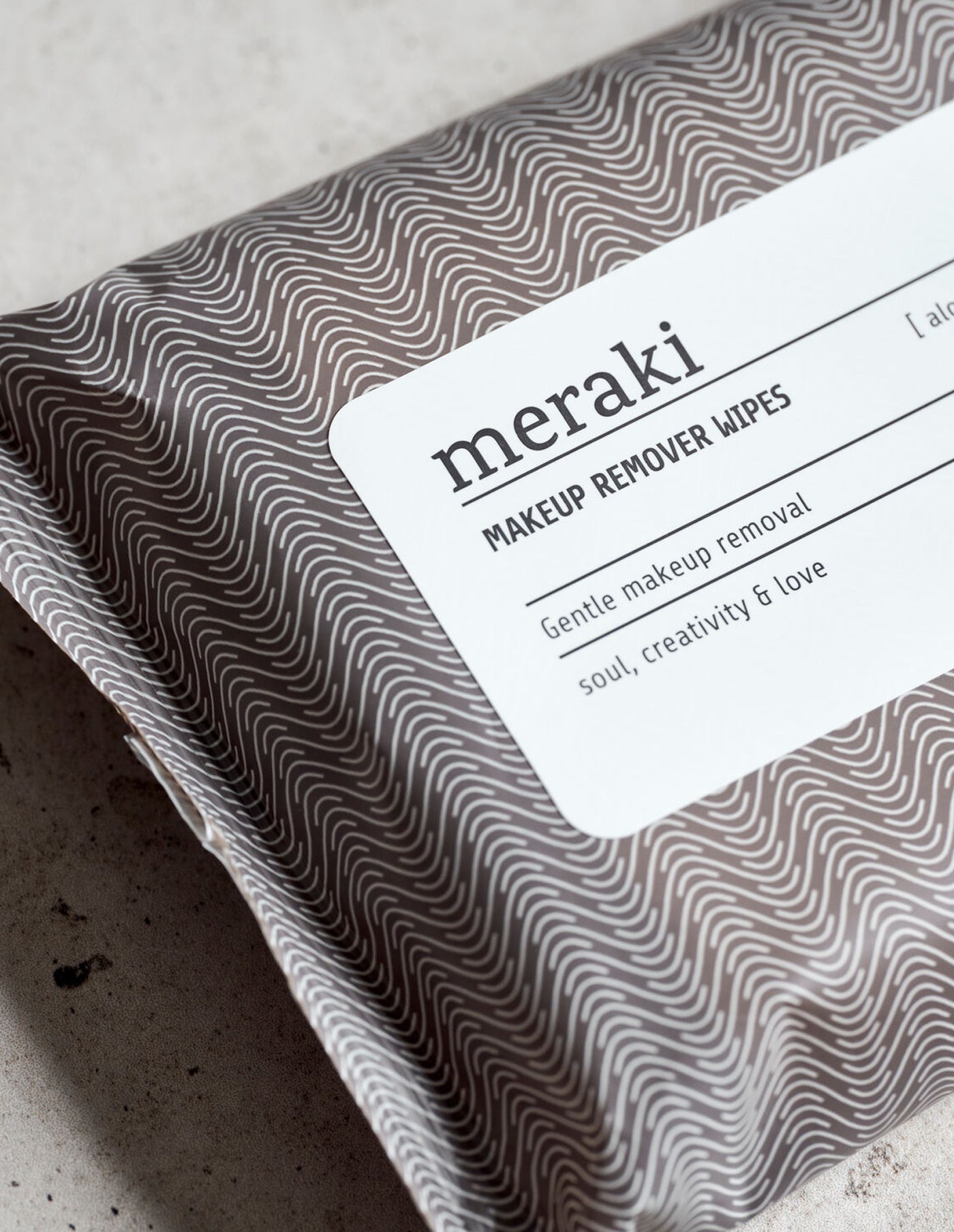 Aloe Vera Make-Up Remover Wipes, Meraki