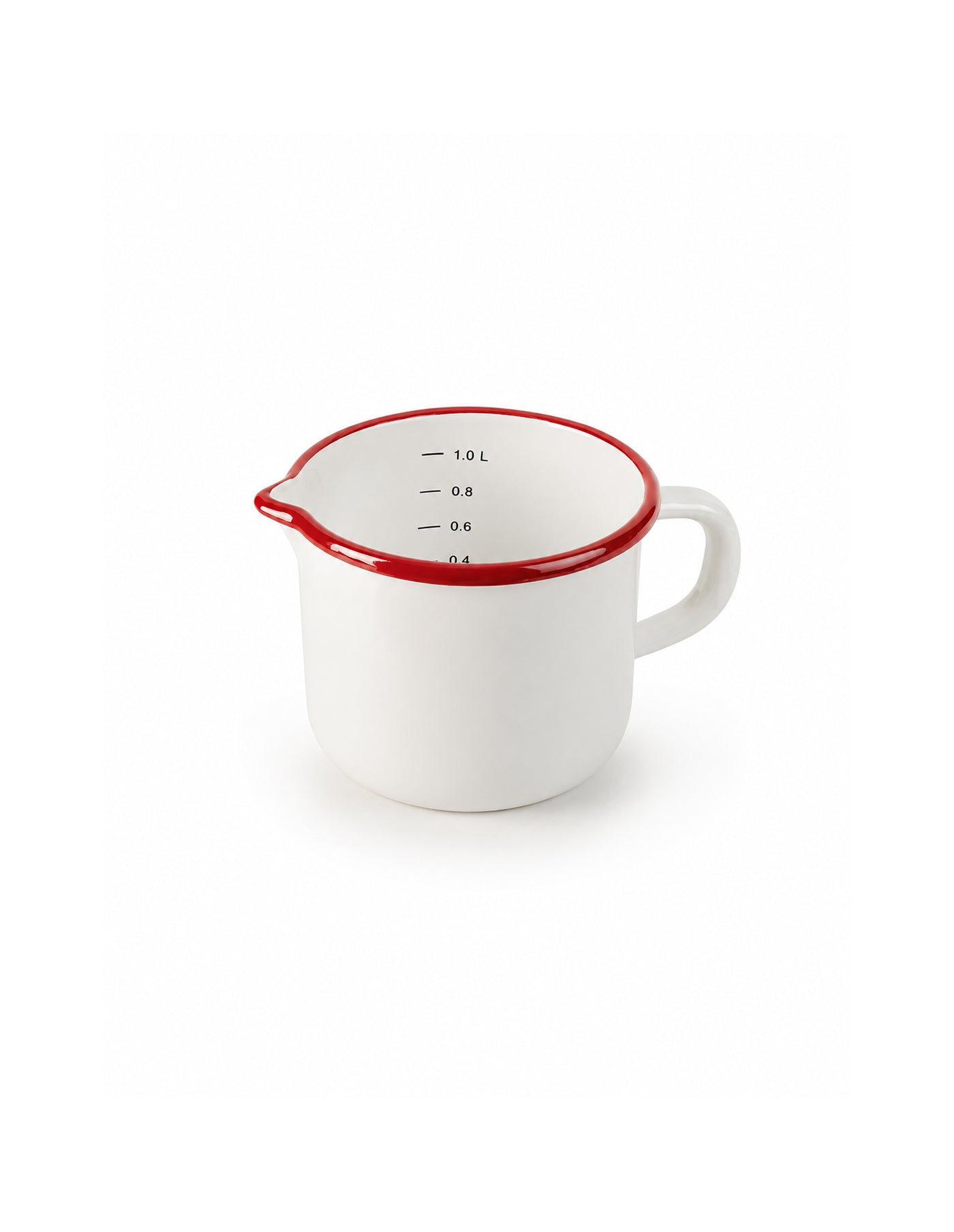 Bordeaux Enamel Measuring Cup