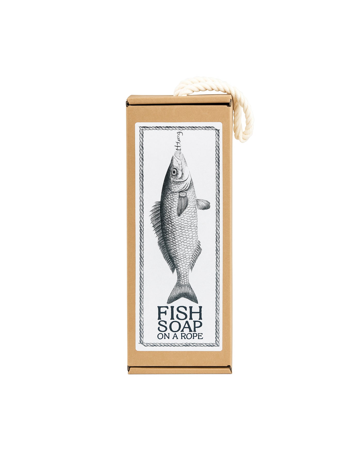 Box of fish shaped soap