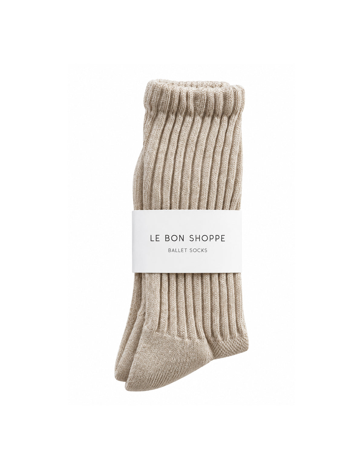 Oatmeal Ballet Socks, Le Bon Shoppe