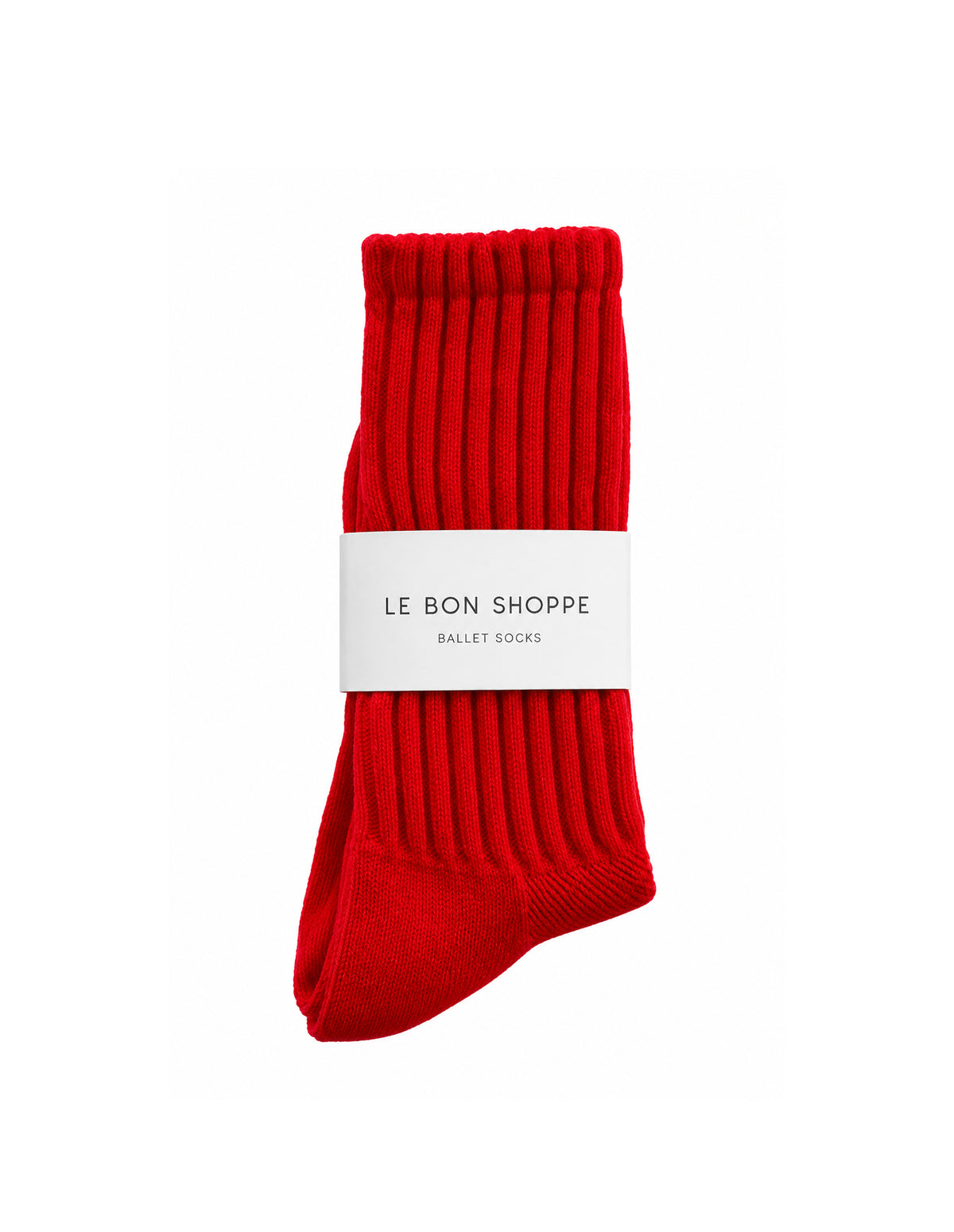 Strawberry Red Ballet Socks, Le Bon Shoppe