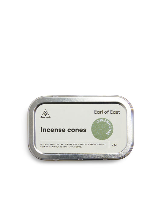 Greenhouse Incense Cones, Earl of East