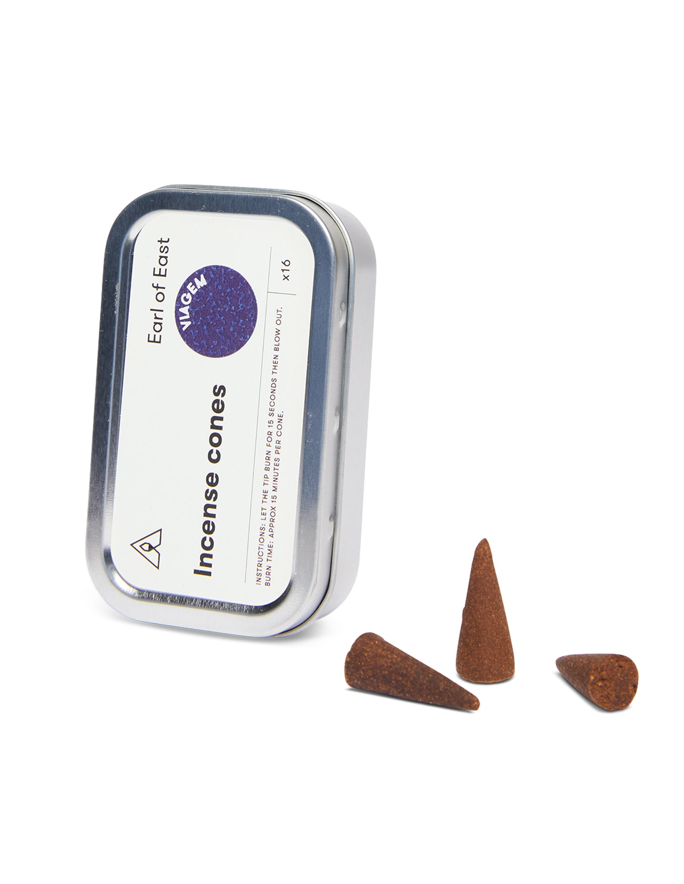 Viagem Incense Cones, Earl of East