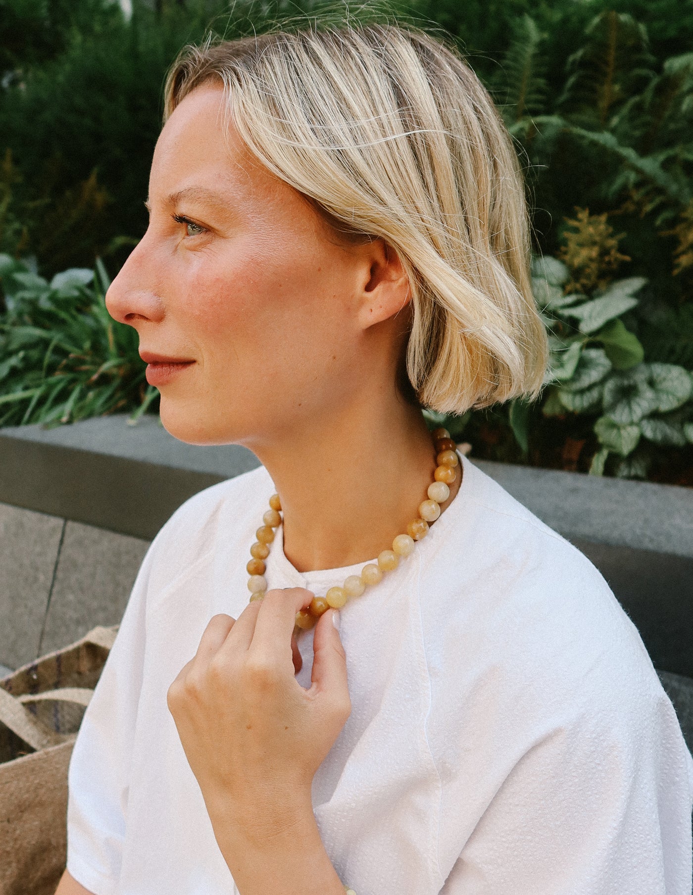 Faro Orange Aventurine Necklace, Soi