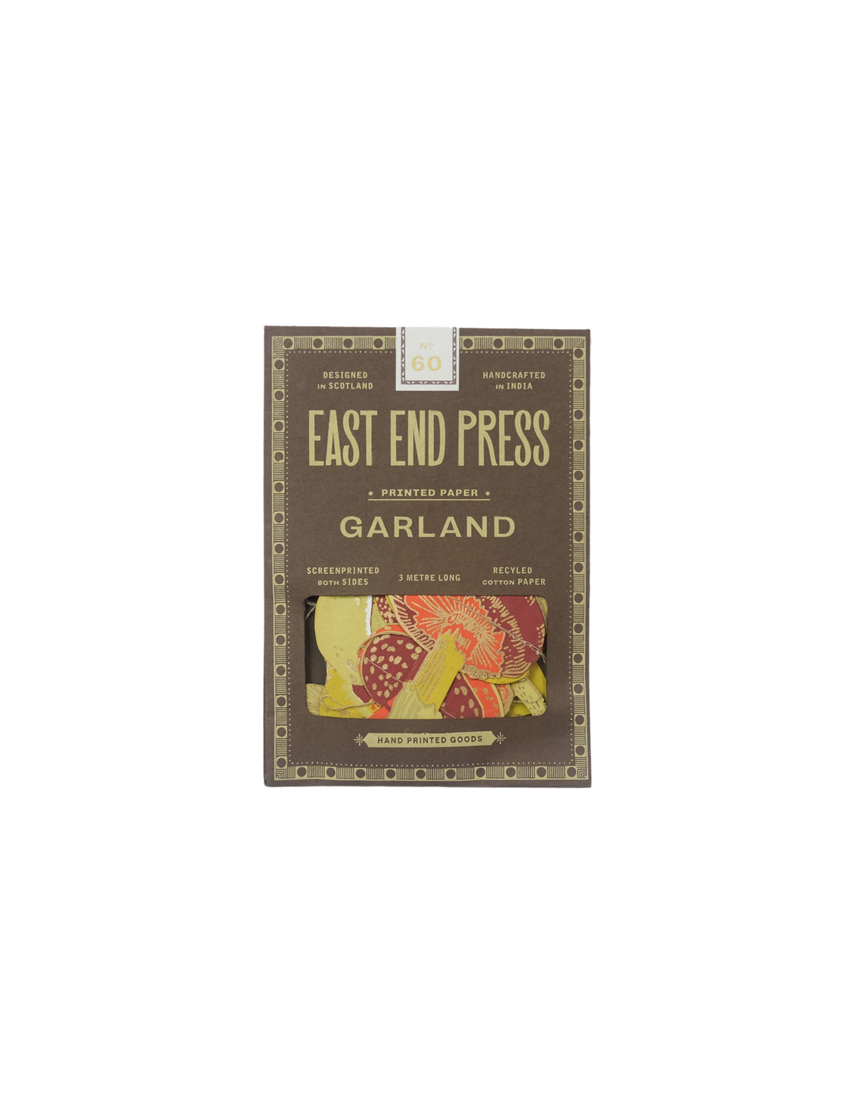 Woodland Mushroom Sewn Garland, East End Press