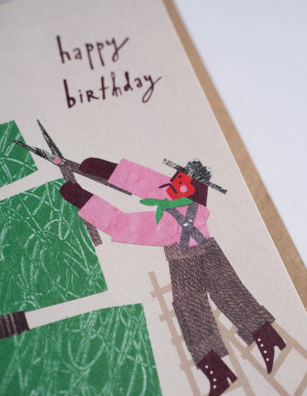 Birthday Topiary Greeting Card, Cait McEniff