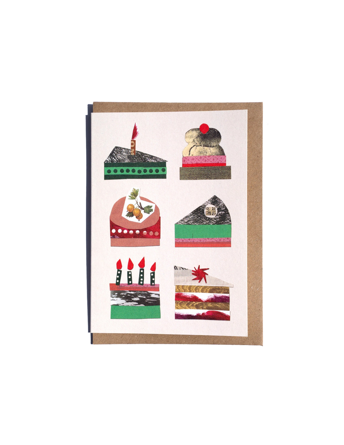 Cake Assortment Greeting Card, Cait McEniff