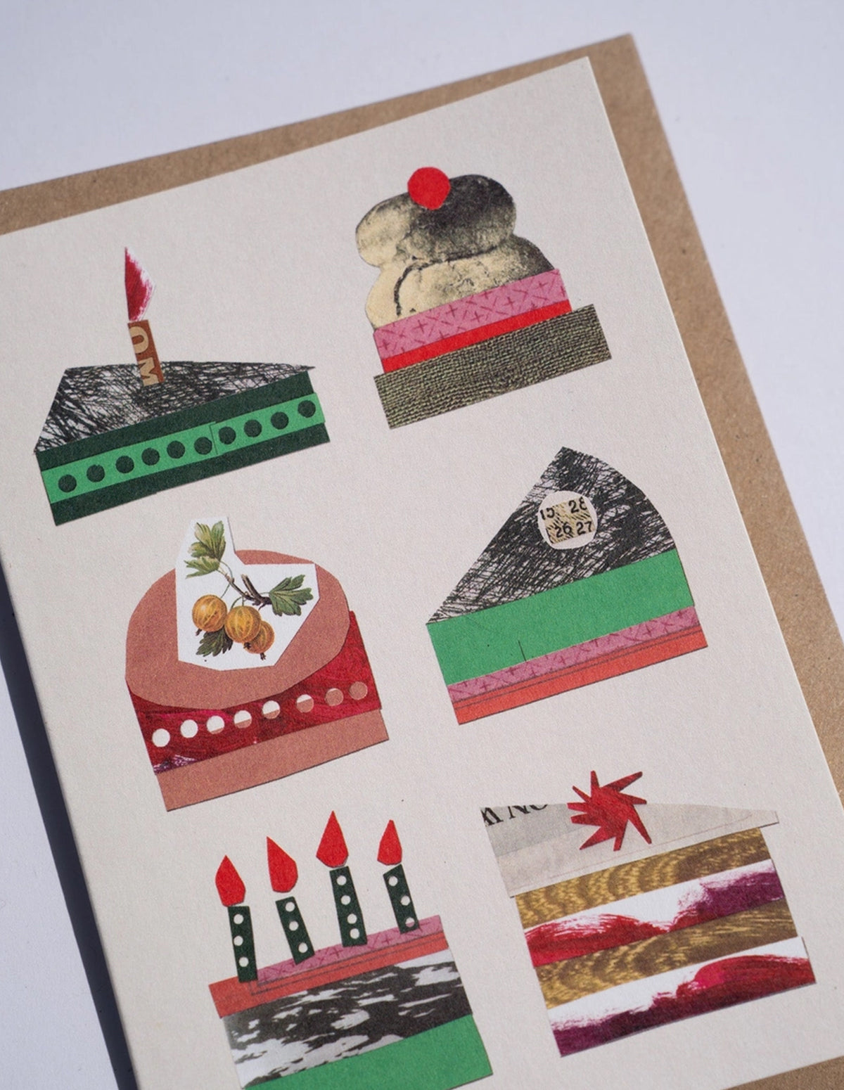 Cake Assortment Greeting Card, Cait McEniff