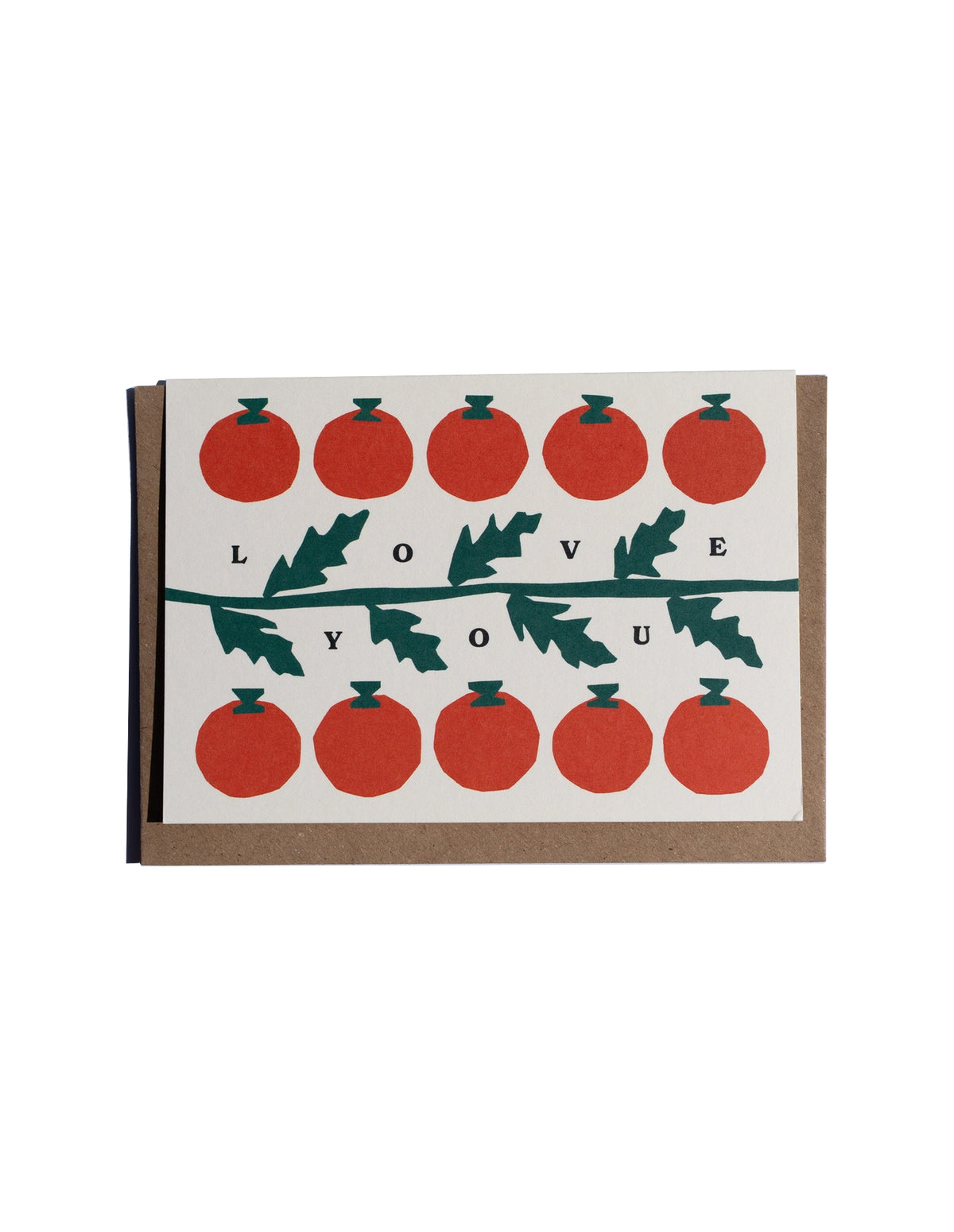 Love You Tomatoes Greeting Card, Cait McEniff