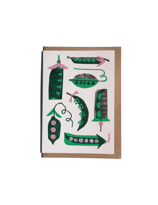 Pea Greeting Card, Cait McEniff