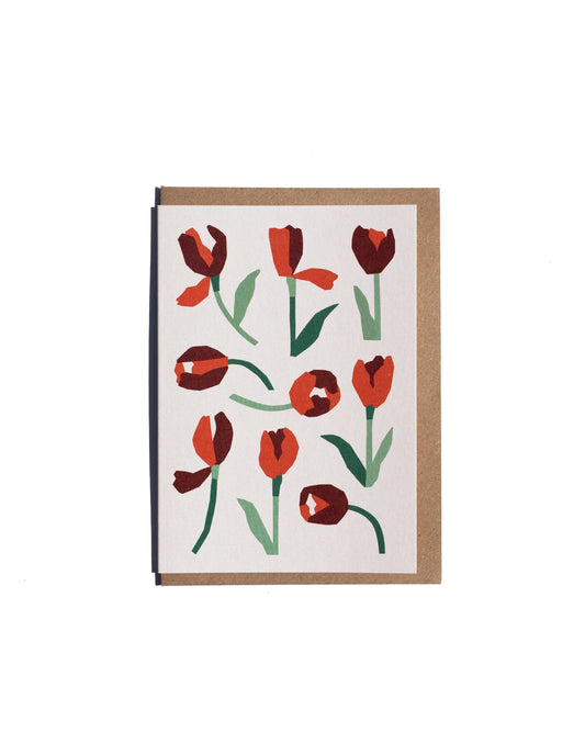 Tulip Greeting Card, Cait McEniff