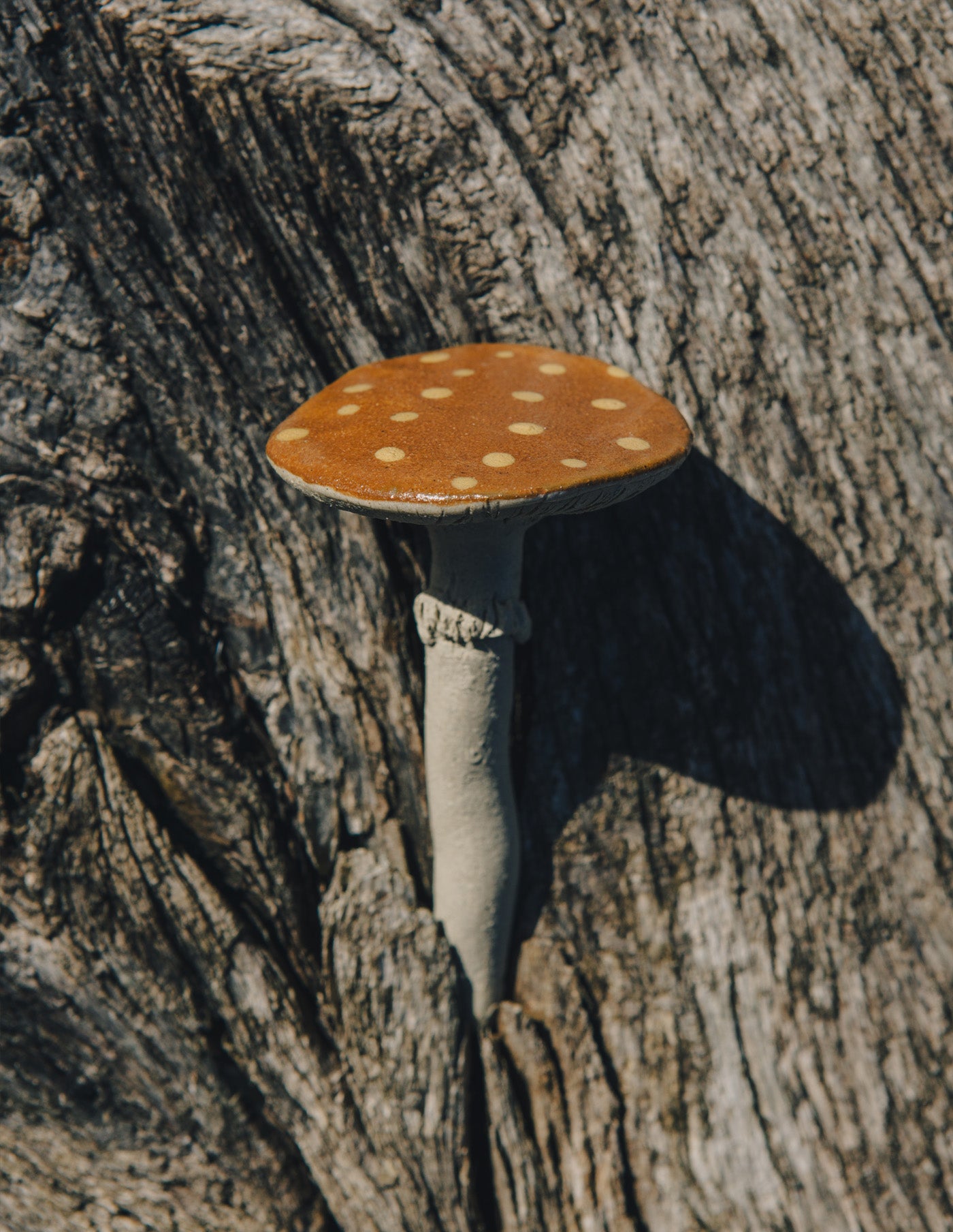 Plant Pot Ceramic Mushrooms, Ferndown Ceramics