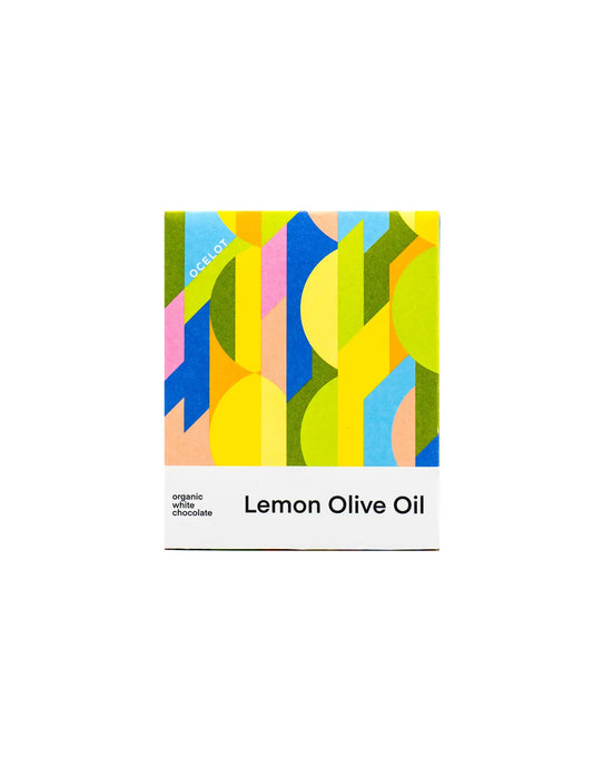 Lemon Olive Oil White Chocolate, Ocelot