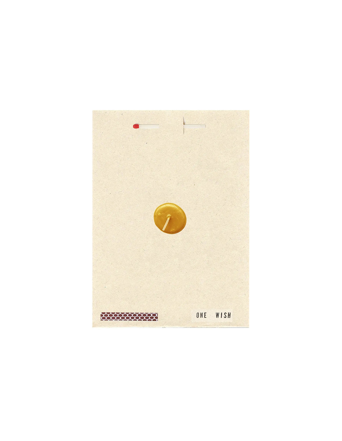 Original Gold Greeting Card, Wish Cards
