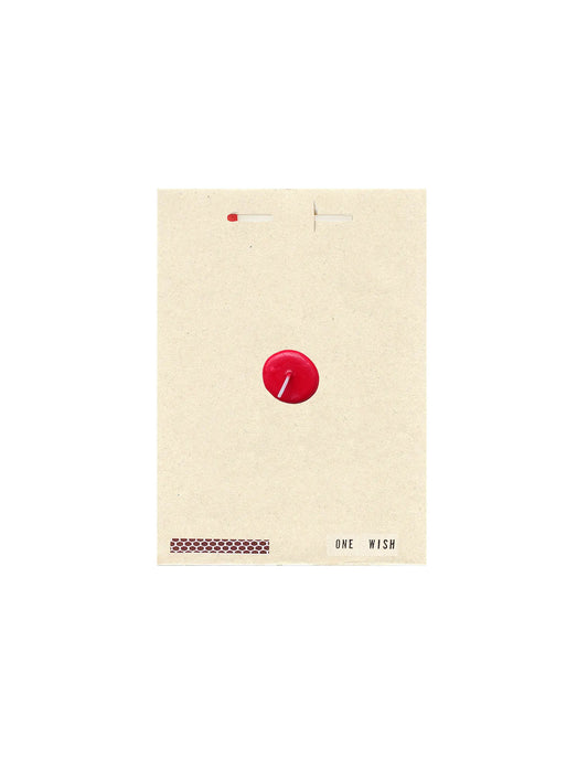 Original Red Greeting Card, Wish Cards