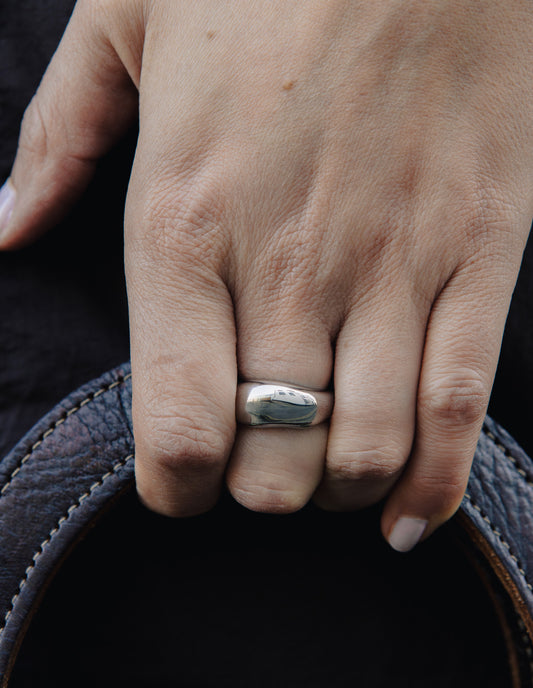 Silver Dome Ring