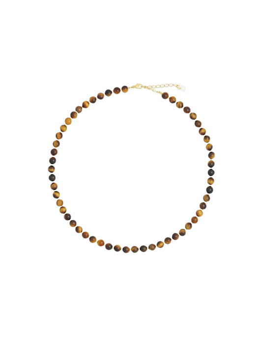 Hailey Tiger Eye Necklace, Soi