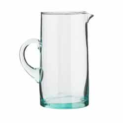Handmade Moroccan Beldi Jug, Clear