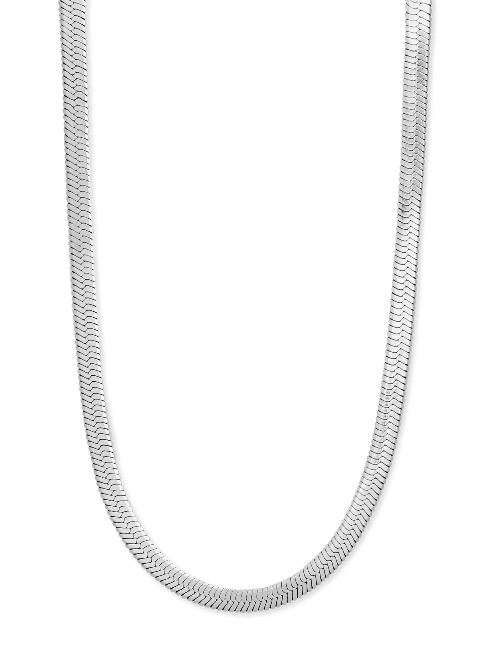 Men's Thick Silver Cuban Chain Necklace (8MM) | Twistedpendant