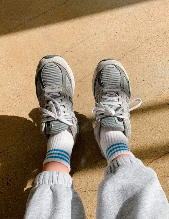 Ivory Cotton Girlfriend Socks, Le Bon Shoppe