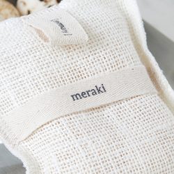Rosemary Exfoliating Bath Mitt, Meraki