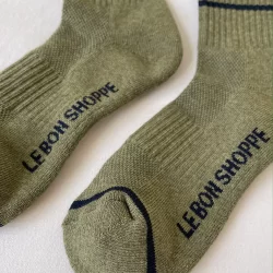 Sage Green Girlfriend Socks, Le Bon Shoppe
