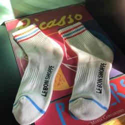 Leche Cotton Girlfriend Socks, Le Bon Shoppe