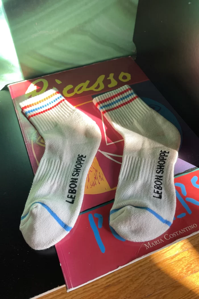 Leche Cotton Girlfriend Socks, Le Bon Shoppe