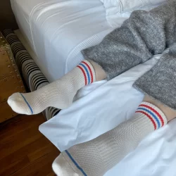 Leche Cotton Girlfriend Socks, Le Bon Shoppe
