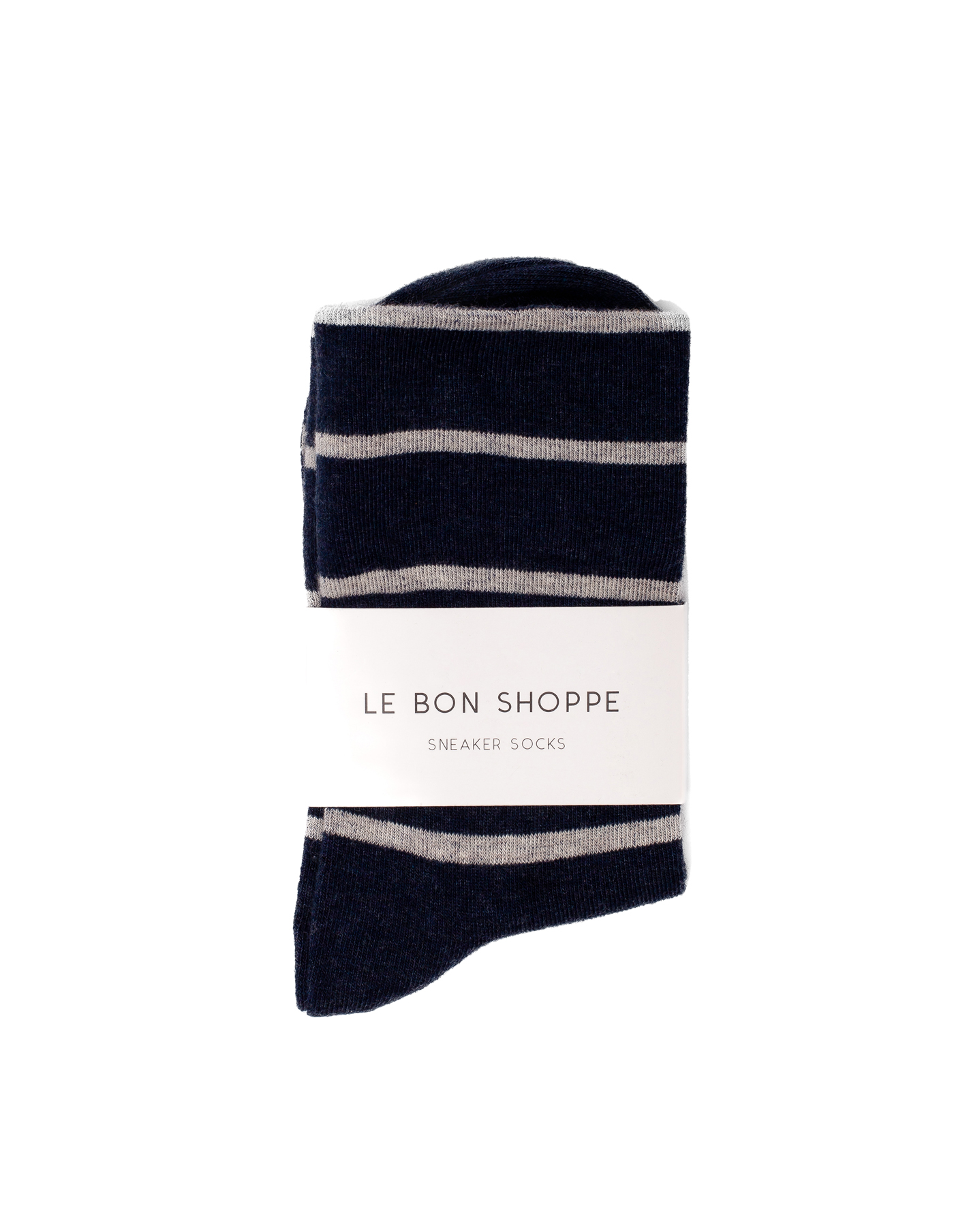 Marine Wally Cotton Socks, Le Bon Shoppe