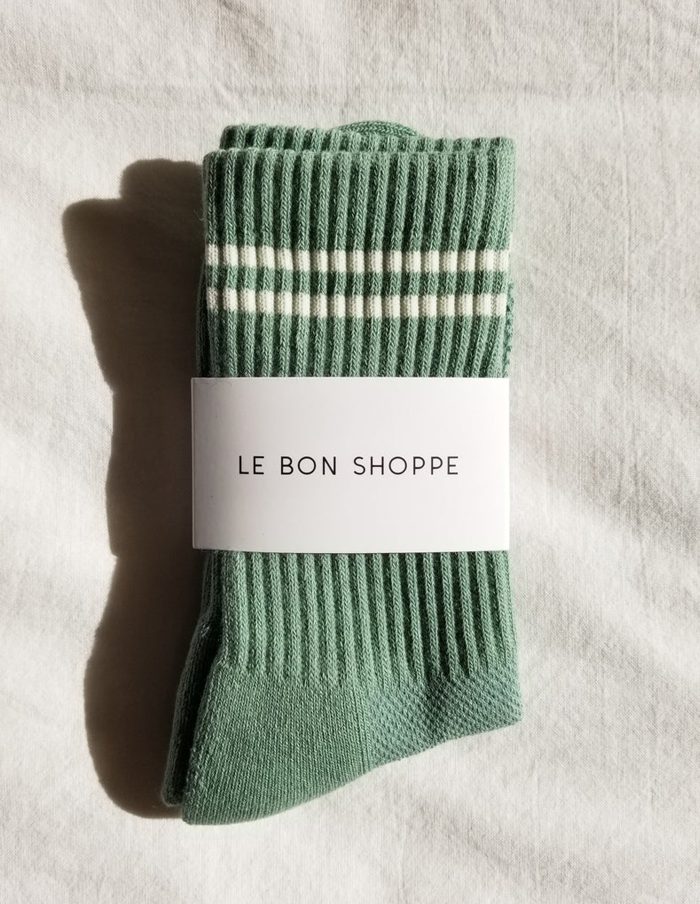 Meadow Boyfriend Socks, Le Bon Shoppe