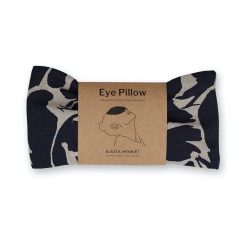 Printed Navy Linen Eye Pillow, Blästa Henriët