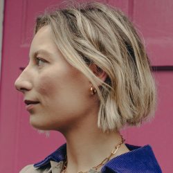 Gold Mini Crescent Hoop Earrings, Tarnish-Free Gold Plating