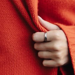 Silver Entwine Ring, Tarnish-Free Silver Plating
