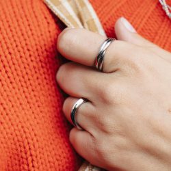 Silver Entwine Ring, Tarnish-Free Silver Plating