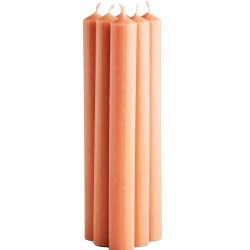 Terracotta Orange Dinner Candle Gift Set, St Eval
