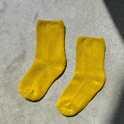 Green Olive Cloud Socks, Le Bon Shoppe