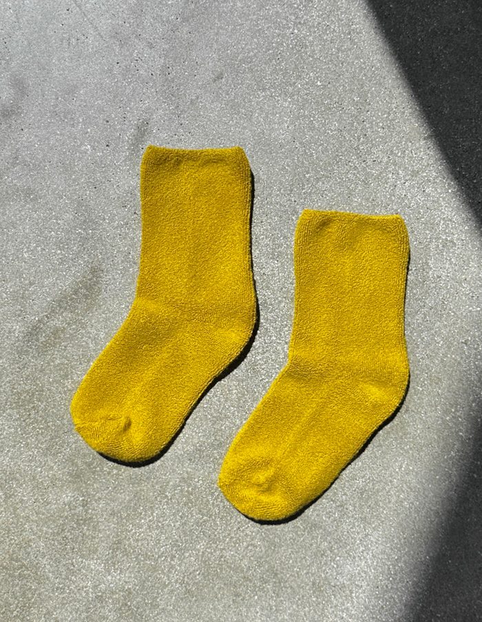 Green Olive Cloud Socks, Le Bon Shoppe