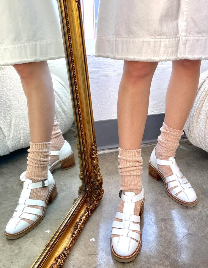 Peachykeen Cottage Socks, Le Bon Shoppe