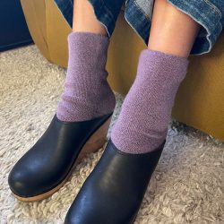 Plum Cloud Socks, Le Bon Shoppe