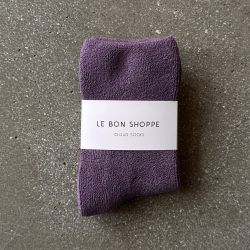 Plum Cloud Socks, Le Bon Shoppe