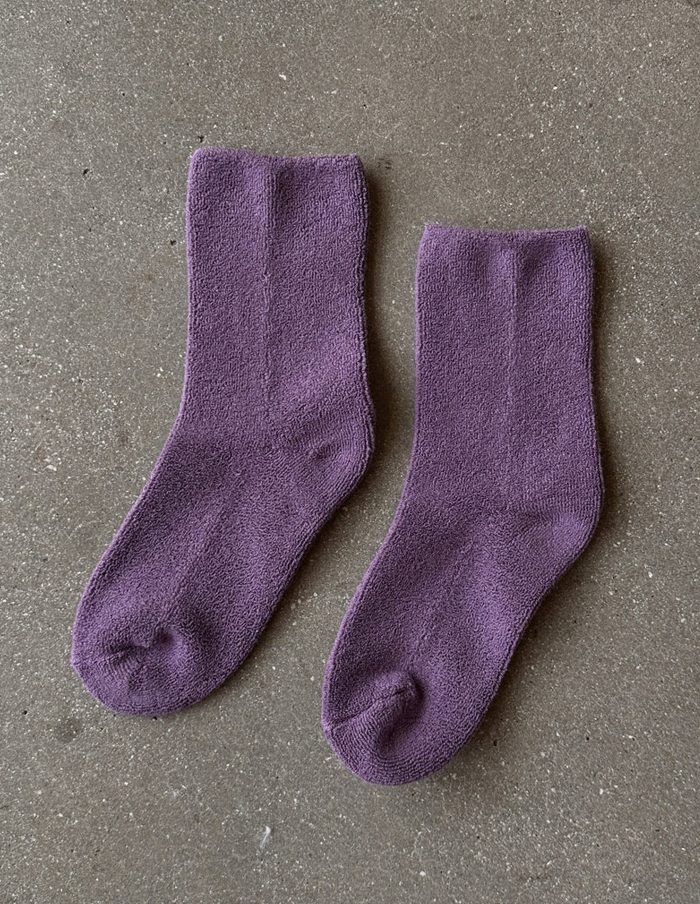 Plum Cloud Socks, Le Bon Shoppe