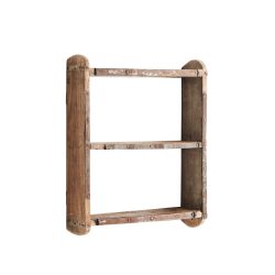 Upcycled Wood Brick Mould Shelf, Madam Stoltz