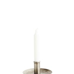 Antique Steel Hand Forged Candle Holder, Madam Stoltz