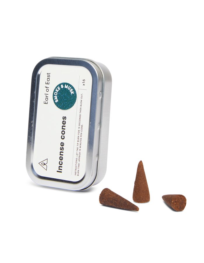 Smoke & Musk Incense Cones, Earl of East