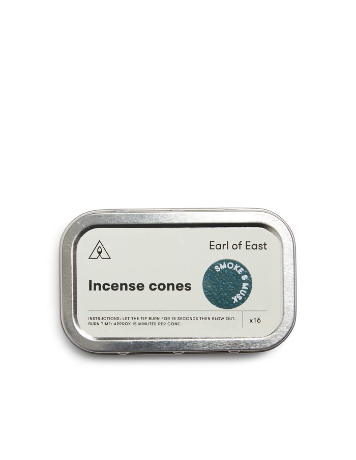 Smoke & Musk Incense Cones, Earl of East