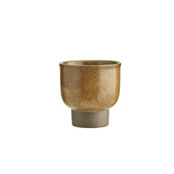 Brown Glazed Stoneware Cup, Madam Stoltz