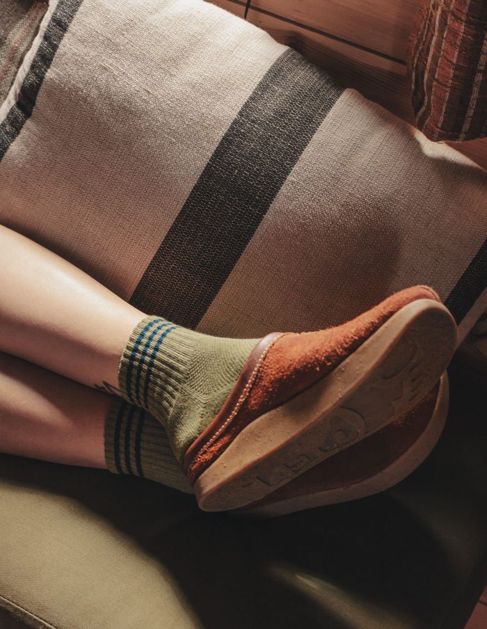 Sage Green Girlfriend Socks, Le Bon Shoppe