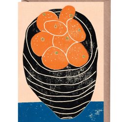 Orange Greeting Card, Luiza Holub