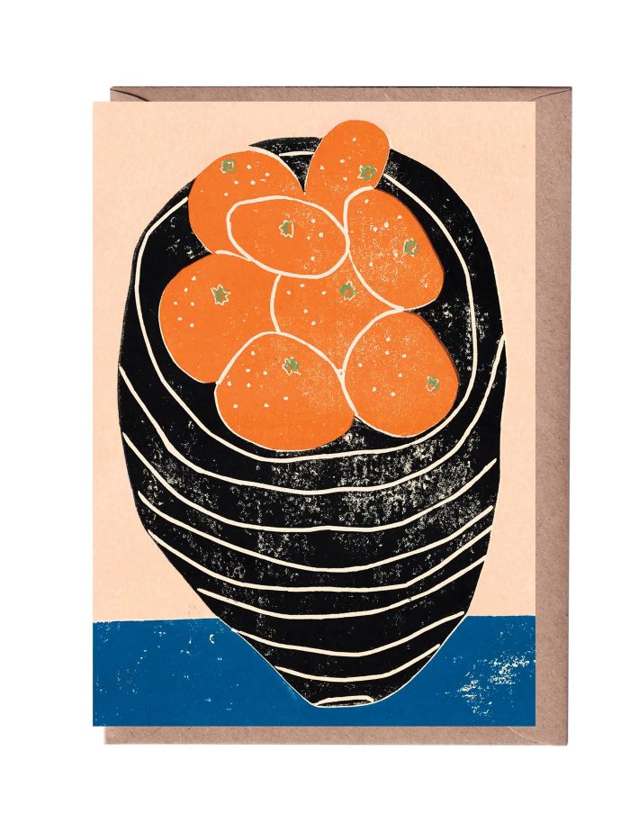 Orange Greeting Card, Luiza Holub